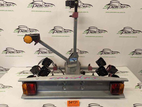 Uchwyt bagażnik rowerowy platforma na hak Spinder na 2 rowery