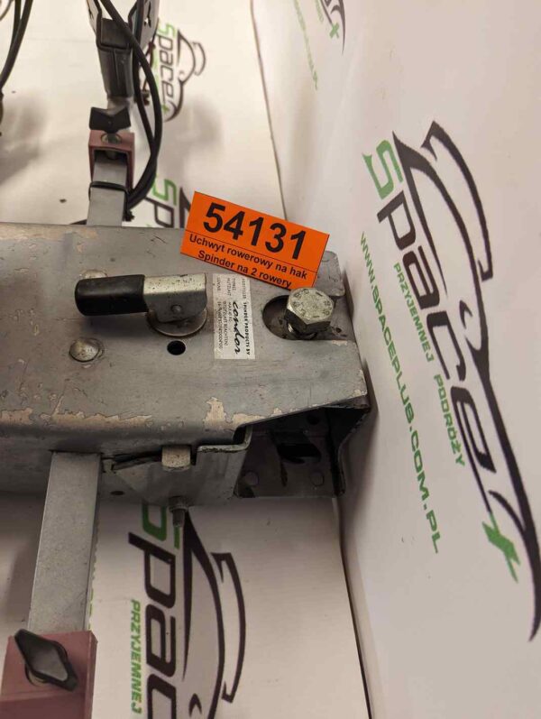 Uchwyt bagażnik rowerowy platforma na hak Spinder na 2 rowery