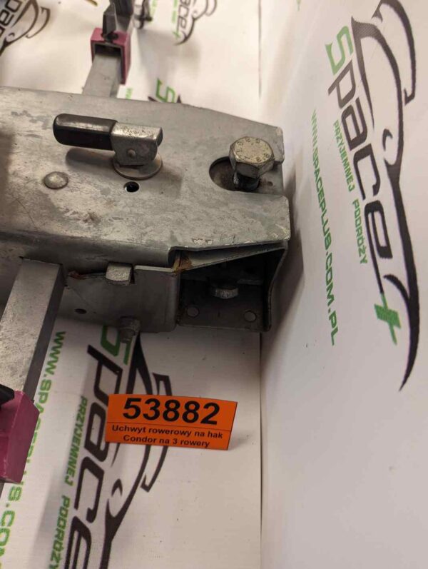 Uchwyt bagażnik rowerowy platforma na hak Condor na 3 rowery