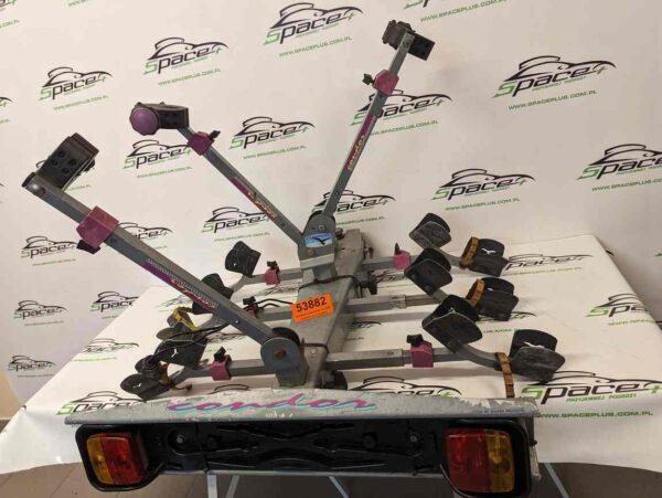 Uchwyt bagażnik rowerowy platforma na hak Condor na 3 rowery