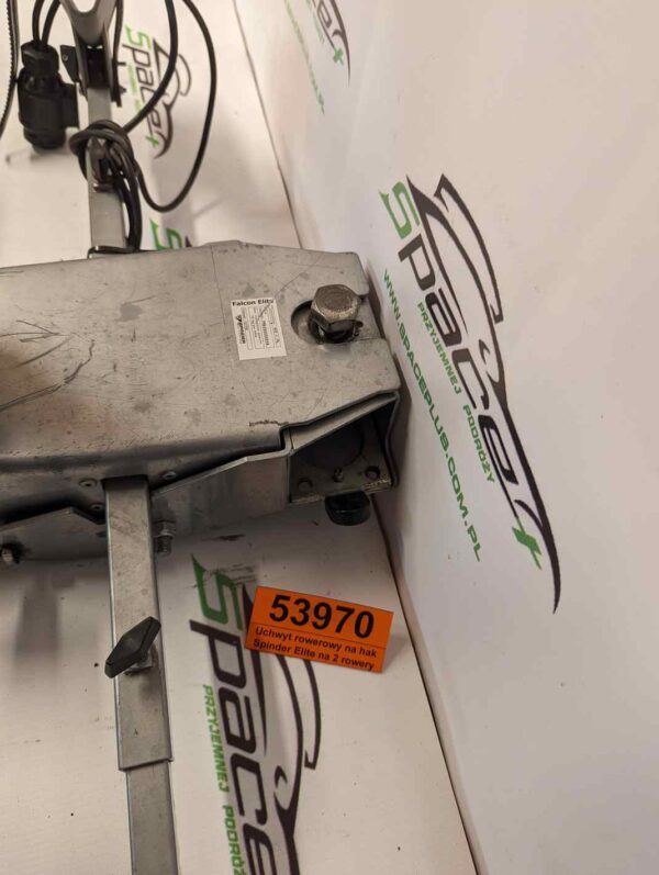 Uchwyt bagażnik rowerowy platforma na hak Spinder Elite na 2 rowery