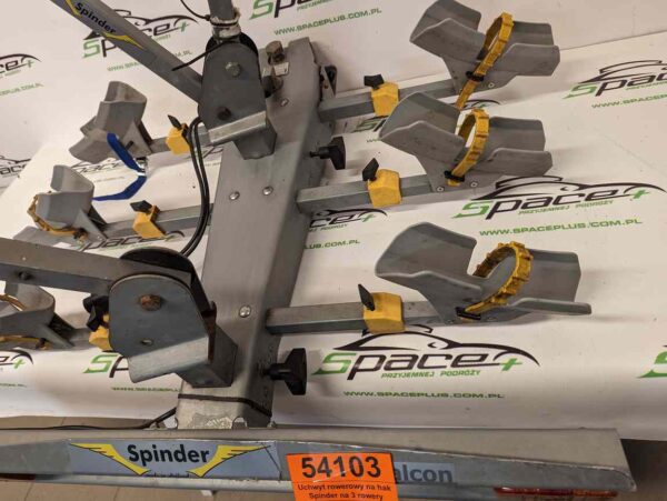 Uchwyt bagażnik rowerowy na hak Spinder na 3 rowery