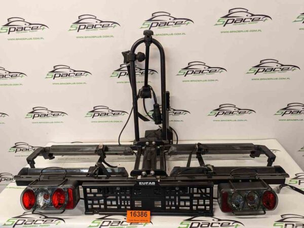 Uchwyt bagażnik rowerowy platforma na hak na 2 rowery Eufab Raven 12010LAS