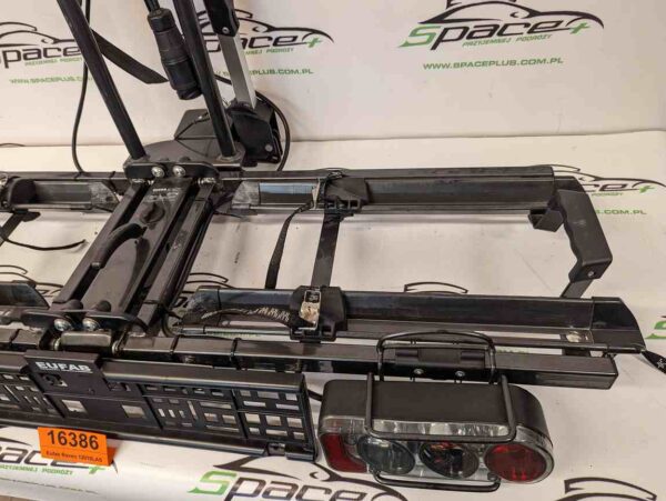 Uchwyt bagażnik rowerowy platforma na hak na 2 rowery Eufab Raven 12010LAS