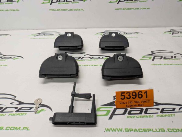 Stopy bagażnika dachowego z kitem Volvo V60, V60CC Cross Country Y20, XC60