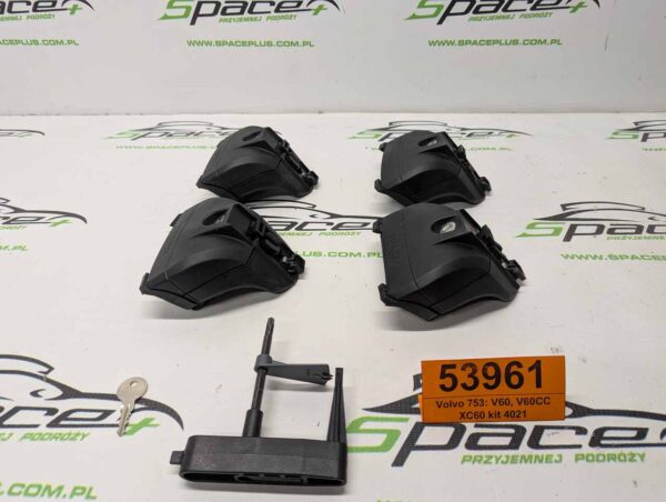 Stopy bagażnika dachowego z kitem Volvo V60, V60CC Cross Country Y20, XC60