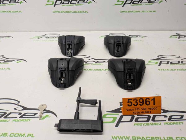 Stopy bagażnika dachowego z kitem Volvo V60, V60CC Cross Country Y20, XC60