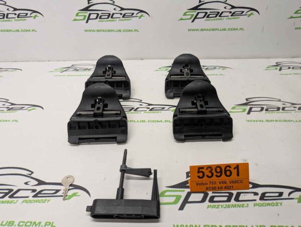 Stopy bagażnika dachowego z kitem Volvo V60, V60CC Cross Country Y20, XC60