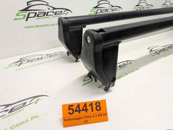 Bagażnik dachowy bazowy belki poprzeczki Volkswagen Polo 4 3 6N 1994-2001, 3/5 drzwi Oryginał