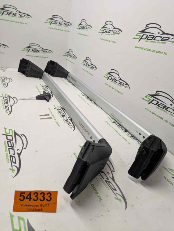 Bagażnik dachowy bazowy belki poprzeczki Volkswagen Golf 7 hatchback