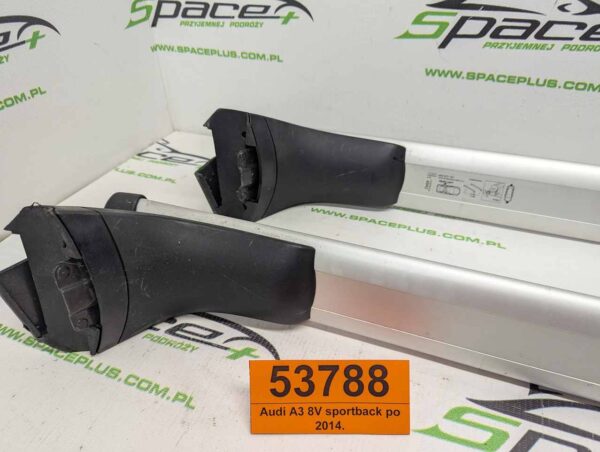 Bagażnik dachowy bazowy belki poprzeczki Audi A3 8V sportback po 2014.