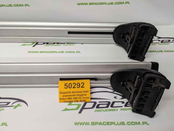 PXL_20231213_085721010_scaled.jpg Bagażnik dachowy bazowy belki poprzeczki Oryginał Volvo V60, V60CC Cross Country Y20, XC60