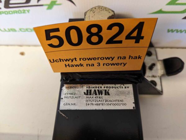 Uchwyt bagażnik rowerowy platforma na hak Hawk na 3 rowery