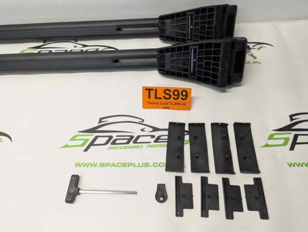 Bagażnik dachowy bazowy na zintegrowane relingi Twinny Load TLS99