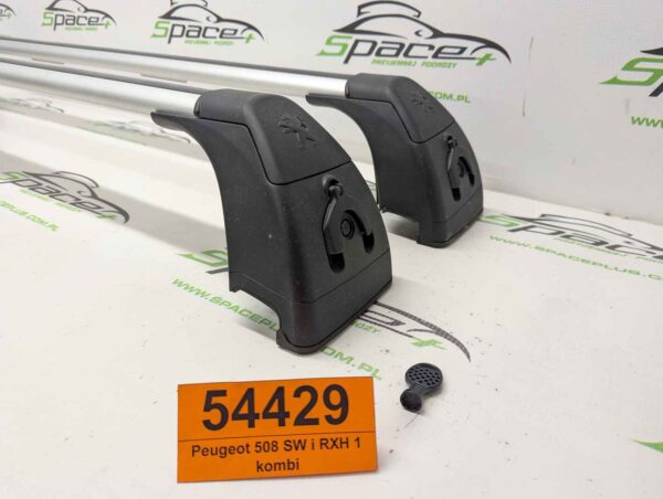 PXL_20251203_131150913_scaled.jpg Bagażnik dachowy bazowy belki poprzeczki Peugeot 508 SW i RXH 1 kombi