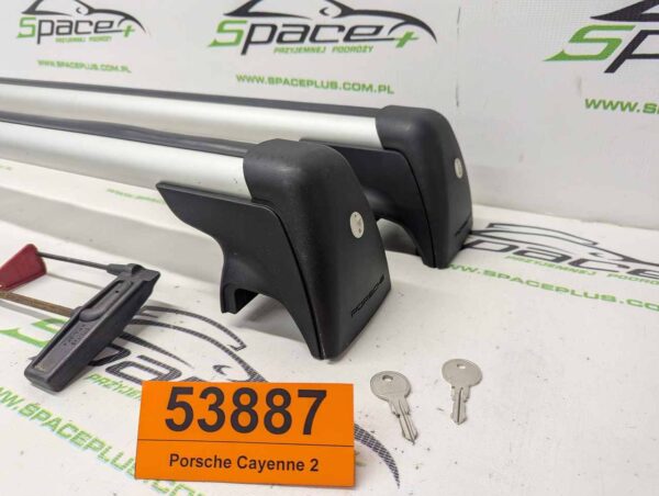Bagażnik dachowy bazowy belki poprzeczki Porsche Cayenne 2