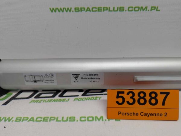 Bagażnik dachowy bazowy belki poprzeczki Porsche Cayenne 2
