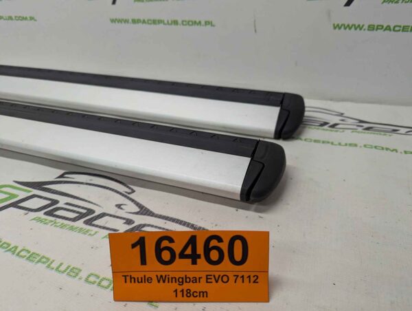Bagażnik dachowy bazowy belki poprzeczki Thule Wingbar EVO 7112, 711200 118cm