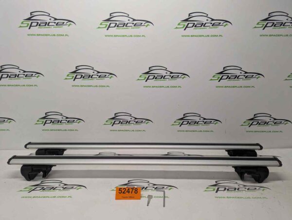 Bagażnik dachowy bazowy belki poprzeczki na otwarte relingi Toyota 109cm