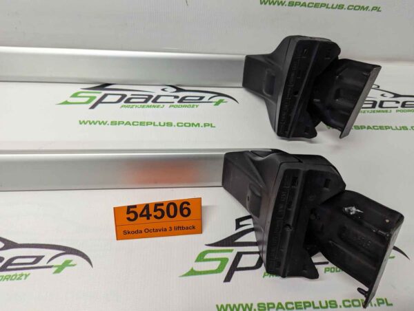 Bagażnik dachowy bazowy belki poprzeczki Skoda Octavia 3 liftback