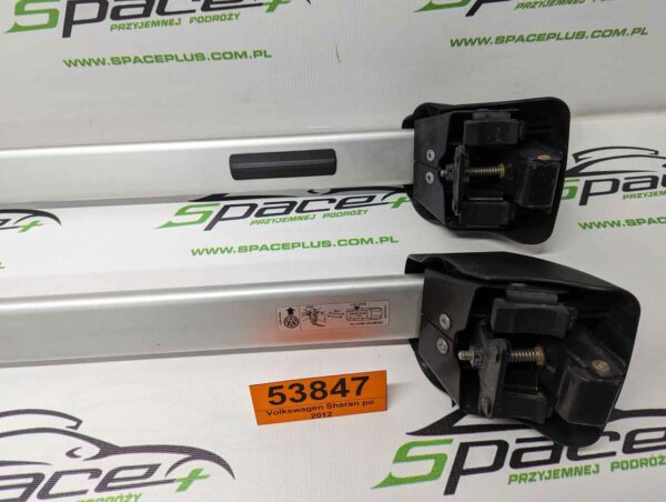 Bagażnik dachowy bazowy belki poprzeczki Volkswagen Sharan po 2012