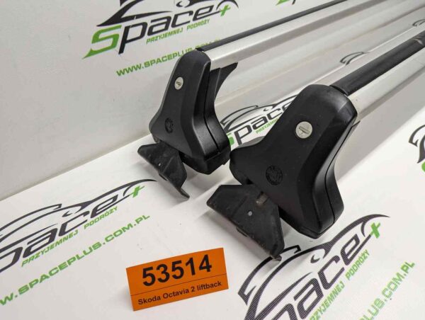 Bagażnik dachowy bazowy belki poprzeczki Skoda Octavia 2 liftback