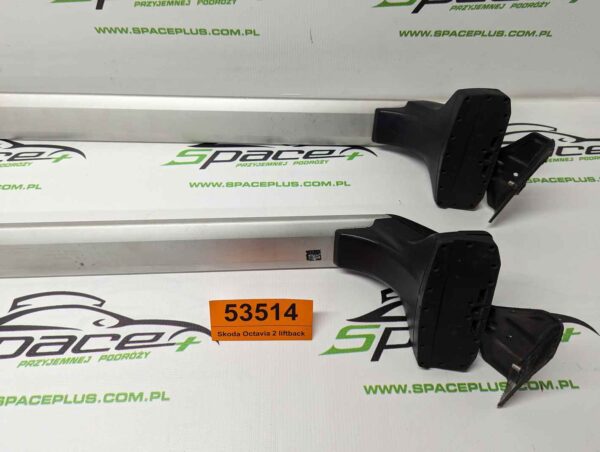 Bagażnik dachowy bazowy belki poprzeczki Skoda Octavia 2 liftback