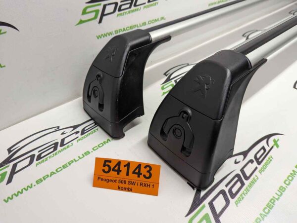 PXL_20251228_090419144_scaled.jpg Bagażnik dachowy bazowy belki poprzeczki Peugeot 508 SW i RXH 1 kombi