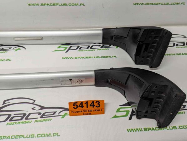 PXL_20251228_090439447_scaled.jpg Bagażnik dachowy bazowy belki poprzeczki Peugeot 508 SW i RXH 1 kombi