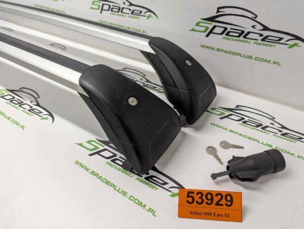 Bagażnik dachowy bazowy belki poprzeczki Oryginał Volvo V40 2 po 12