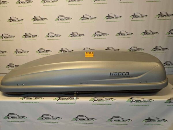 Box boks dachowy Hapro Traxer 6.6 Silver Grey 191x81x42cm