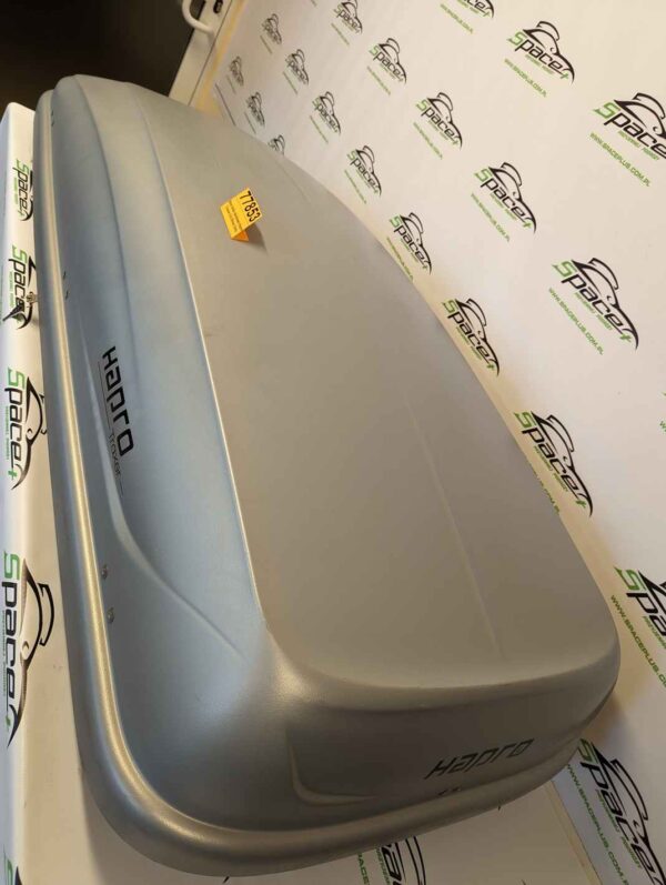 Box boks dachowy Hapro Traxer 6.6 Silver Grey 191x81x42cm