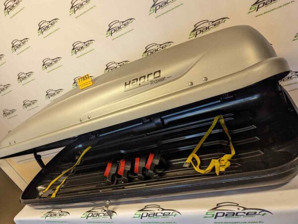 Box boks dachowy Hapro Traxer 6.6 Silver Grey 191x81x42cm