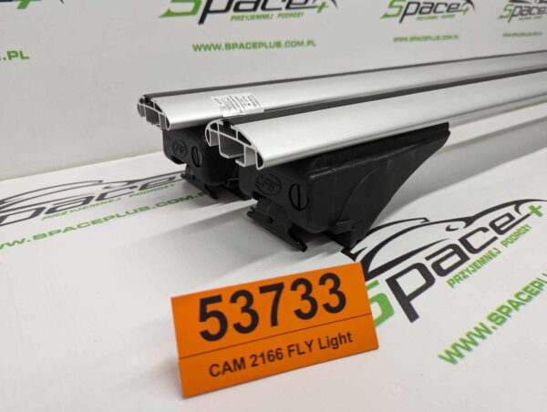 Bagażnik dachowy bazowy belki poprzeczki na zintegrowane relingi CAM 2166 FLY Light