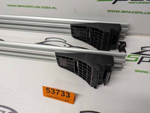 Bagażnik dachowy bazowy belki poprzeczki na zintegrowane relingi CAM 2166 FLY Light