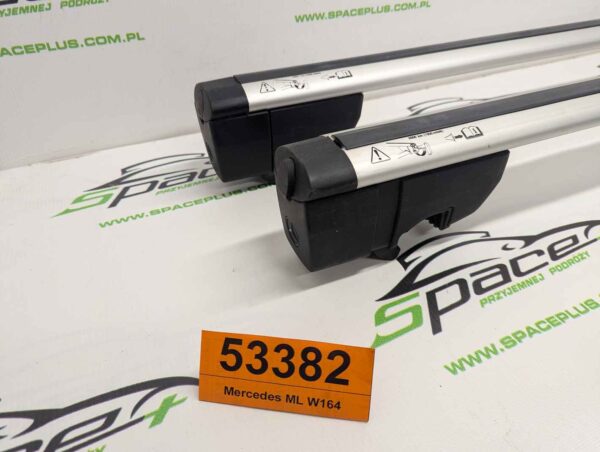 Bagażnik dachowy bazowy belki poprzeczki Mercedes ML W164