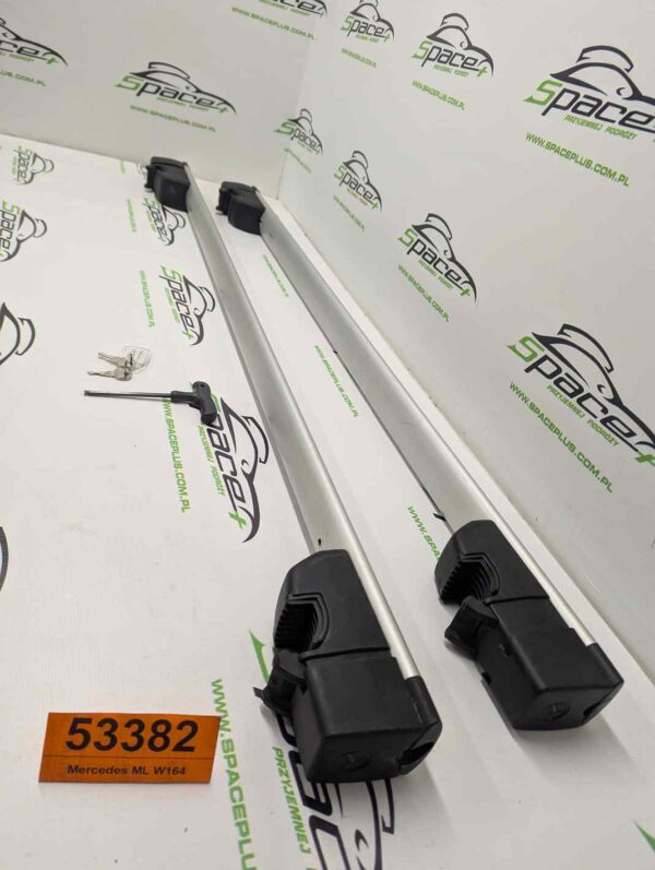 Bagażnik dachowy bazowy belki poprzeczki Mercedes ML W164