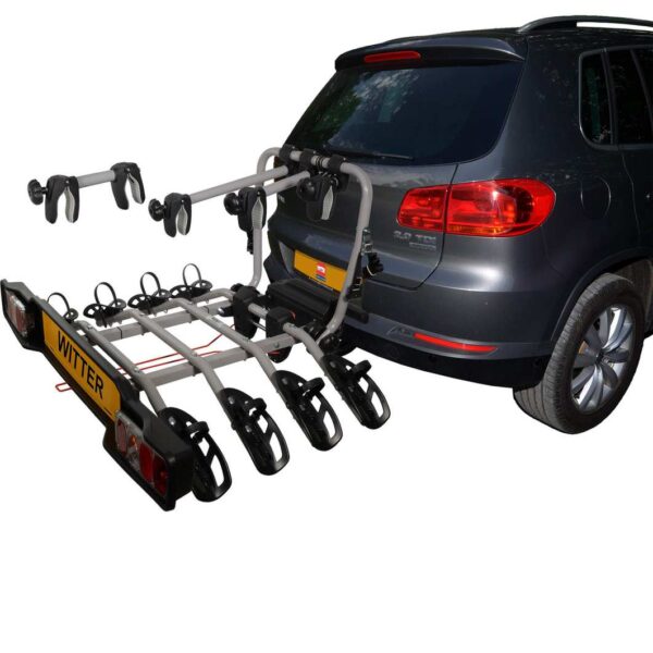 Uchwyt bagażnik rowerowy platforma na hak na 4 rowery Witter ZX304EU