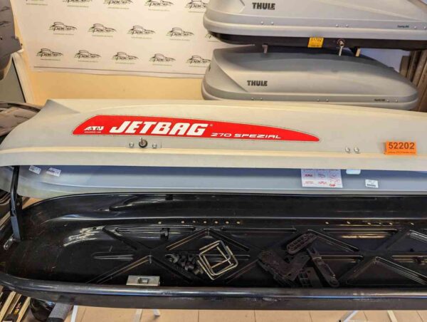 Box boks bagażnik dachowy Jetbag 270 215x48x35cm