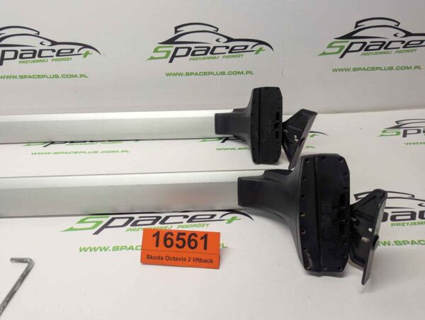 Bagażnik dachowy bazowy belki poprzeczki Skoda Octavia 2 liftback