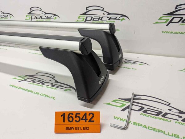 Bagażnik dachowy bazowy belki poprzeczki Oryginał BMW E91, E92