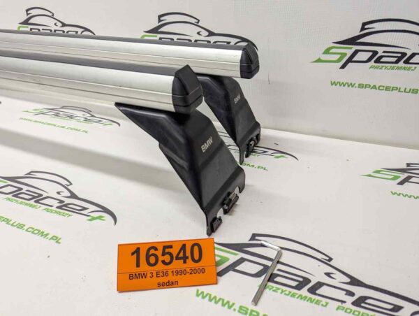 Bagażnik dachowy bazowy belki poprzeczki BMW 3 E36 1990-2000 Sedan