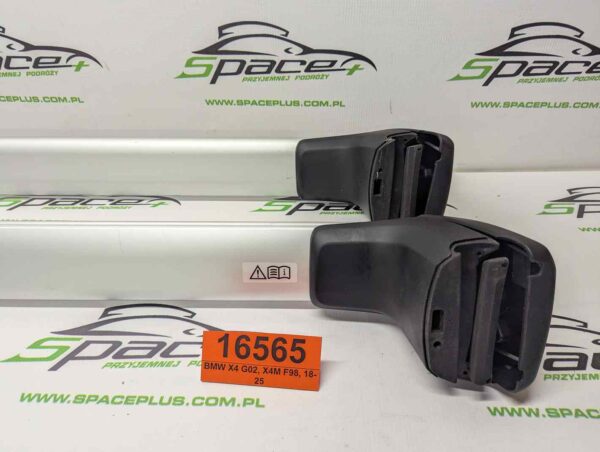 Bagażnik dachowy bazowy belki poprzeczki BMW X4 G02, X4M F98, 18-25