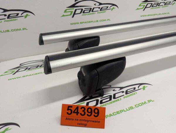 Bagażnik dachowy bazowy belki poprzeczki Atera na zintegrowane relingi