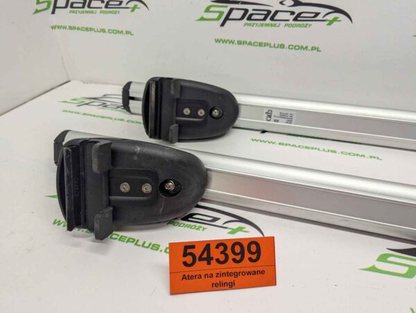 Bagażnik dachowy bazowy belki poprzeczki Atera na zintegrowane relingi