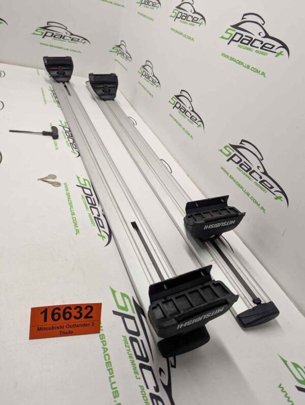 Bagażnik dachowy bazowy belki poprzeczki Oryginał poprzeczki Mitsubishi Outlander 3 Thule
