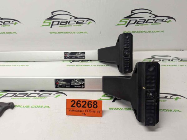 Bagażnik dachowy bazowy belki poprzeczki Volkswagen T5 03-15, T6 15-