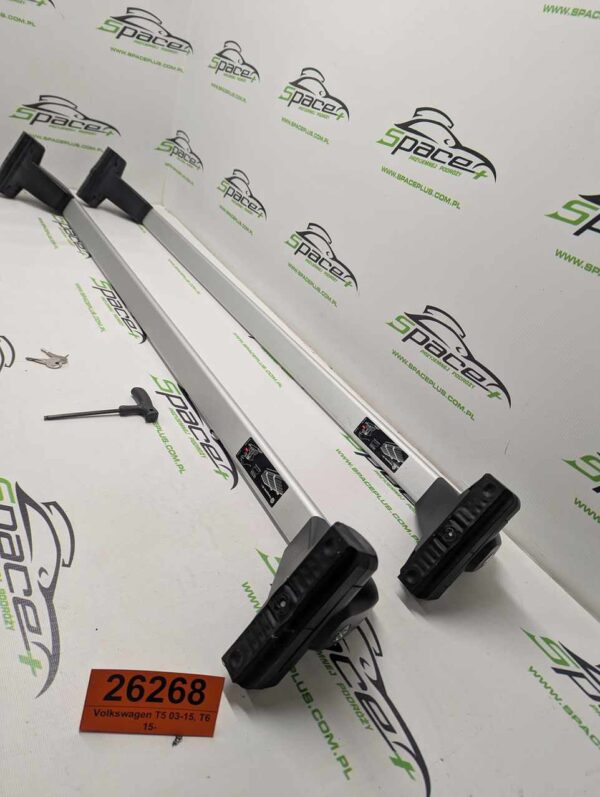 Bagażnik dachowy bazowy belki poprzeczki Volkswagen T5 03-15, T6 15-