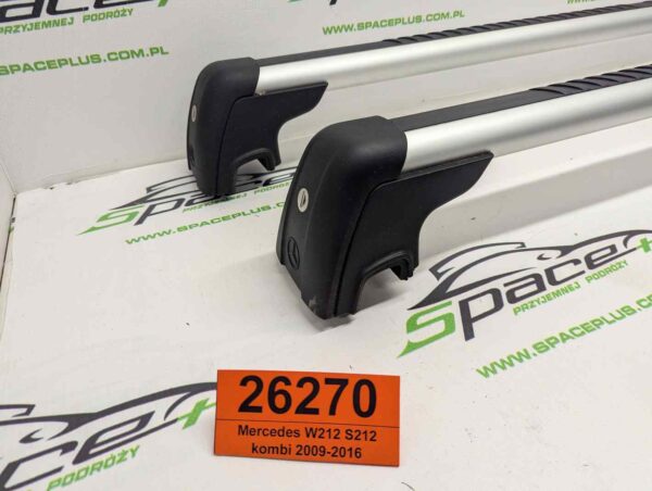 Bagażnik dachowy bazowy belki poprzeczki Mercedes W212 S212 kombi 2009-2016