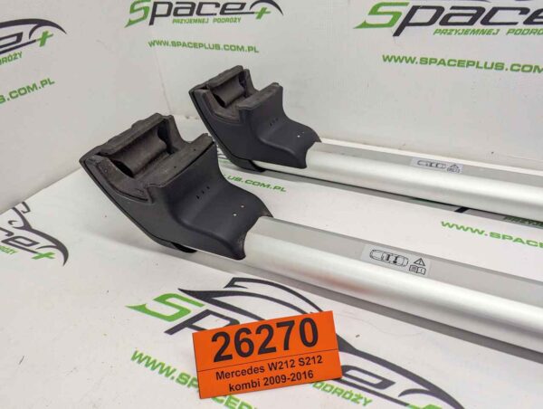 Bagażnik dachowy bazowy belki poprzeczki Mercedes W212 S212 kombi 2009-2016